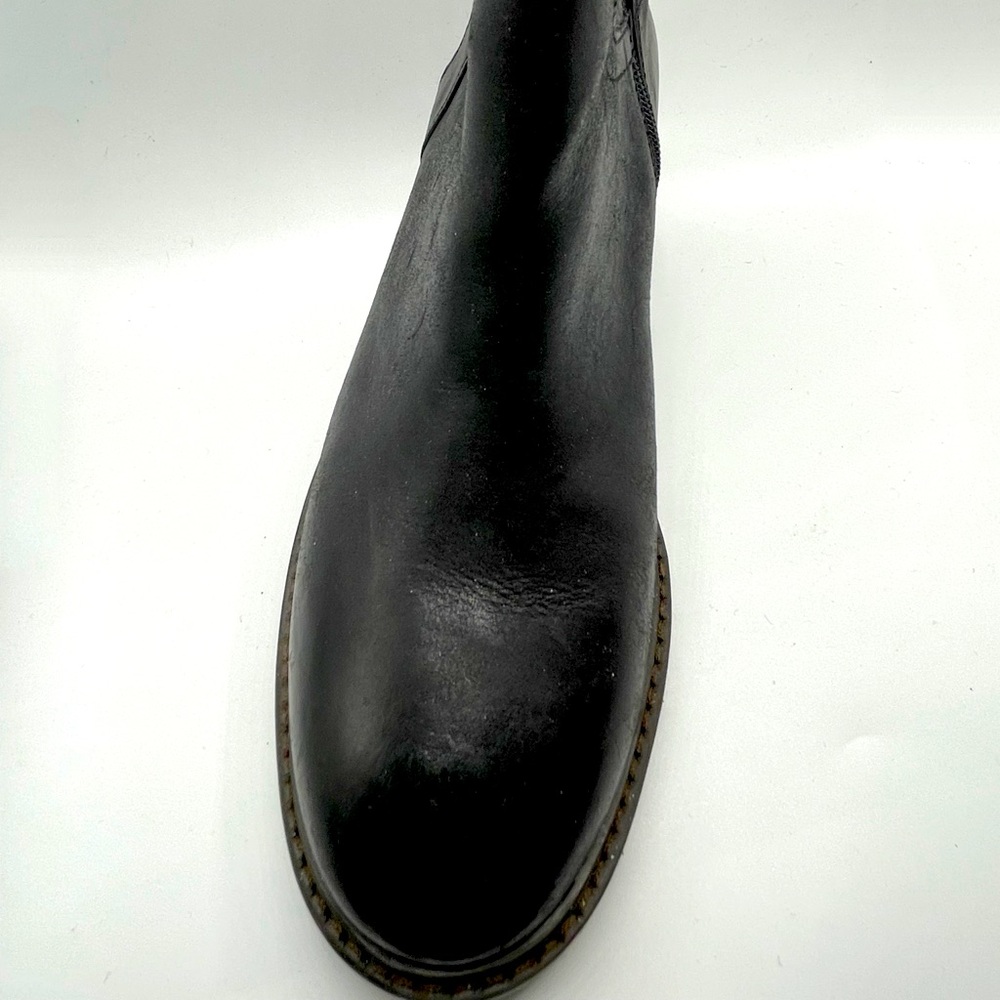 Luxury Leather Ankle Boots Size 6 1/2.